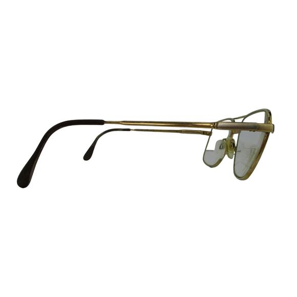 Logo Paris Eyeglasses Frames Gold Metal Frame France 54-17-135 LM2331 Aviator - Picture 6 of 8